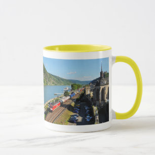 Güterzug in Oberwesel Tasse