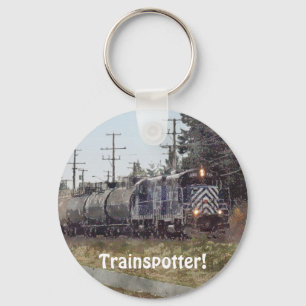 Güterzug-Ingenieur-Fahrer Schlüssel-Ketten Schlüsselanhänger