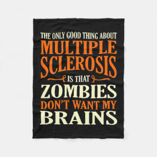 Gutes an Multiple Sklerose Awareness Grap Fleecedecke