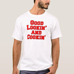 Gutes Aussehen und Keks Funny Design T-Shirt