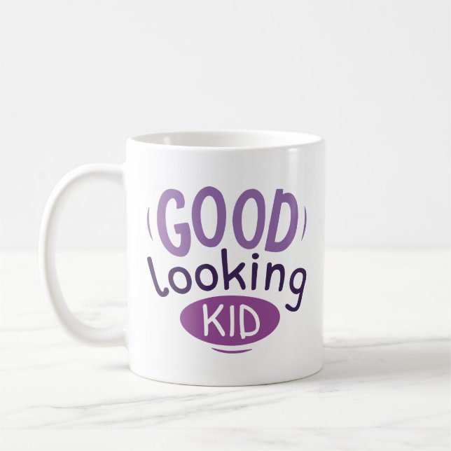 Gutes aussehendes Kind Kaffeetasse (Links)