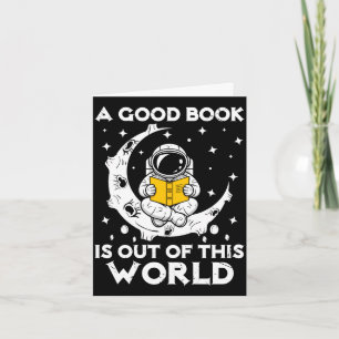 Gutes Buch ist aus dieser Welt Astronaut Mond Karte
