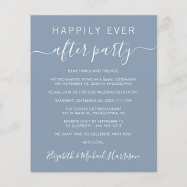 Gutes Budget nach Hochzeitsempfang