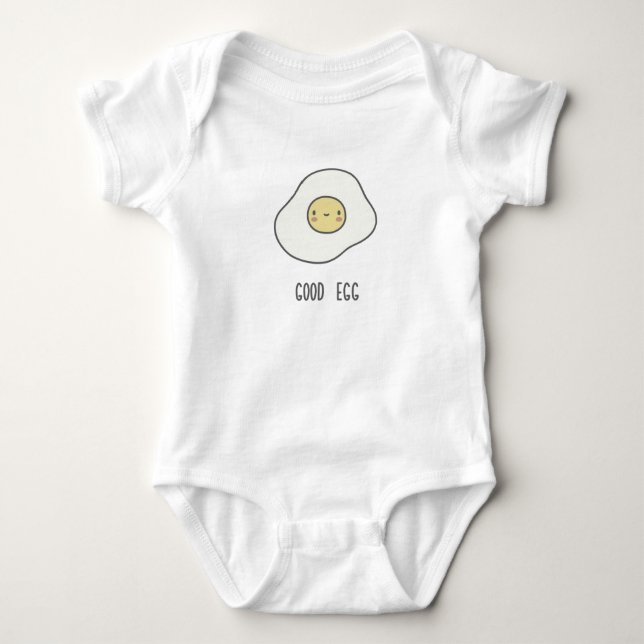 Gutes Ei Baby Strampler (Vorderseite)