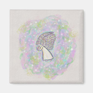 Gutes erwarten Angel Art Magnete Magnet