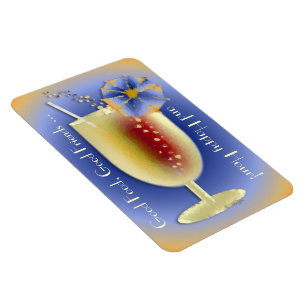 Gutes Essen, gute Freunde (anpassen) Magnet