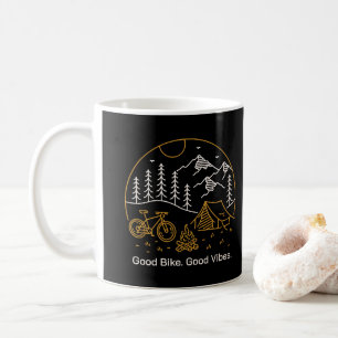Gutes Fahrrad Gute Vibes Kaffeetasse
