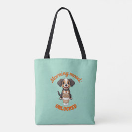 Gutes Fernsehen & Kaffee - Playful Puppy Digital A Tasche
