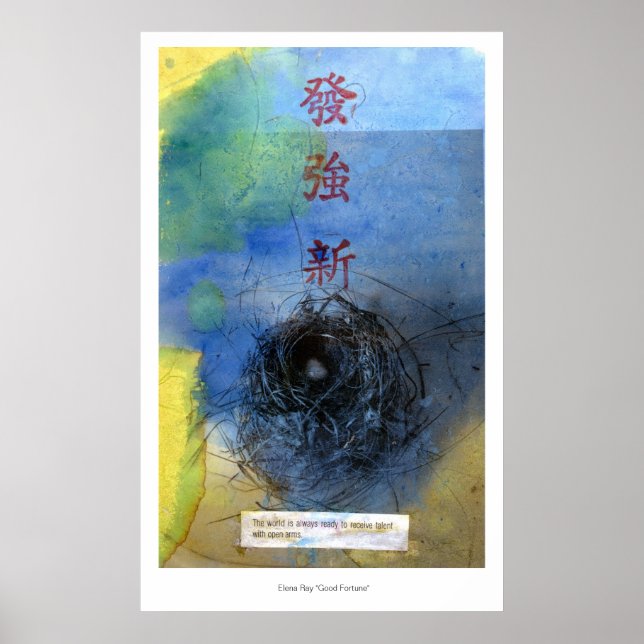 Gutes Glück Poster (Vorne)