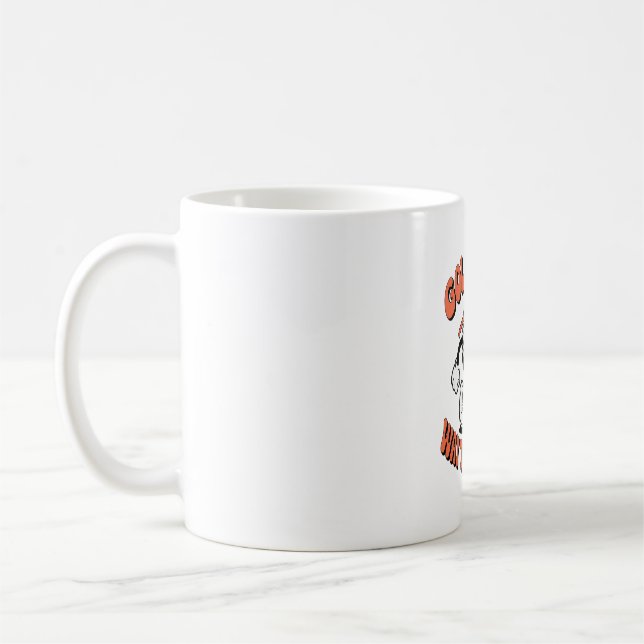 Gutes Golf Ball Mascot Kaffeetasse (Links)