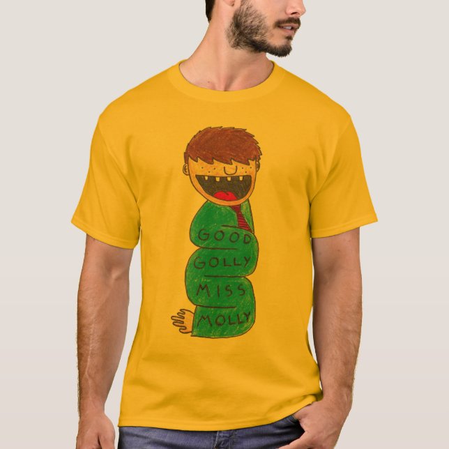 Gutes Golly Fräulein Molly T-Shirt (Vorderseite)