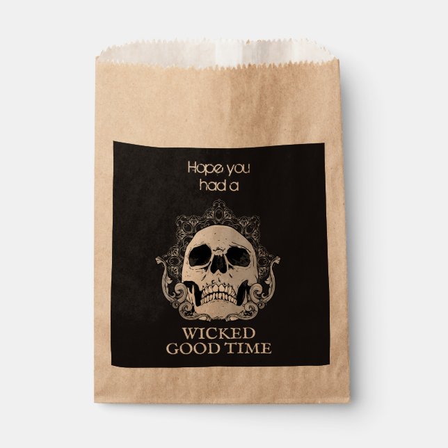 Gutes Halloween-Leckerei Geschenktütchen (Vorderseite)