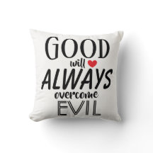GUTES KÖNNEN IMMER EVIL Powerful Quote überwinden