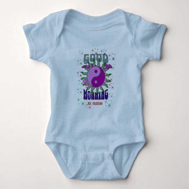 GUTES MORNING, Baby Bodysuit Baby Strampler (Vorderseite)
