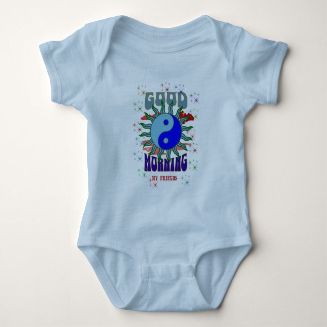 GUTES MORNING, Baby Bodysuit Baby Strampler (Vorderseite)