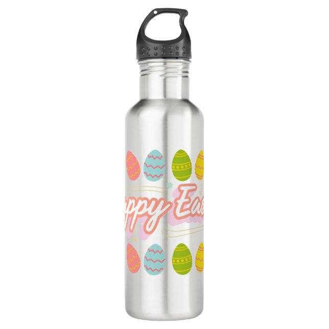 Gutes Osterglas Edelstahlflasche (Vorderseite)
