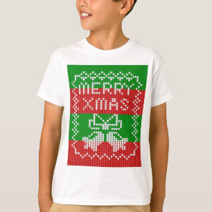 Gutes Pullover-Muster Jingle Glocken Merry Xmas Ga T-Shirt