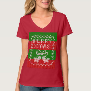 Gutes Pullover-Muster Jingle Glocken Merry Xmas Ga T-Shirt