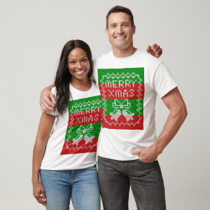 Gutes Pullover-Muster Jingle Glocken Merry Xmas Ga T-Shirt
