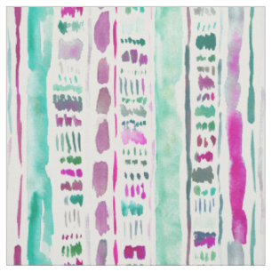 GUTES REAKTION AquaBeachy Brushstroke-Streifen Stoff