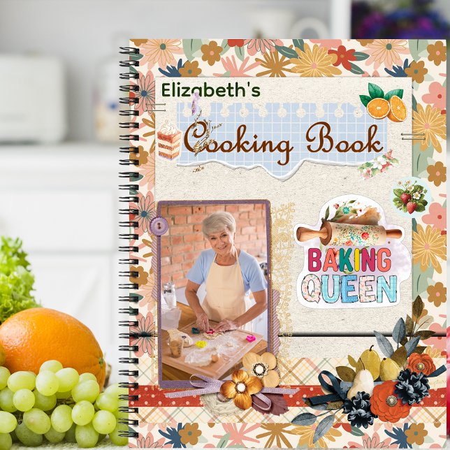 Gutes Scrapbooking Style Custom Cooking Book Notizbuch (Von Creator hochgeladen)
