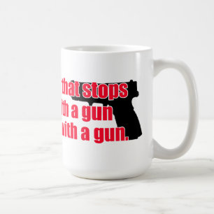Gutes Typgewehr Kaffeetasse