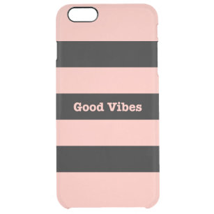 Gutes Vibes-Rosen-GoldiPhone 6s plus Durchsichtige iPhone 6 Plus Hülle