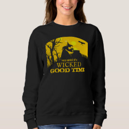 Gutes Zeit Halloween Sweatshirt