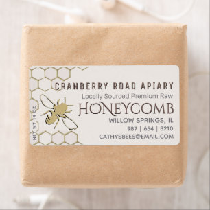Gütesiegel für den Versand von Gold Bee Honeycomb