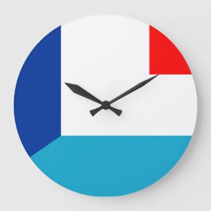 Gütezeichen des luxemburgischen Landes Große Wanduhr
