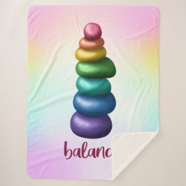 Guthaben an. Rainbow Rocks Sherpadecke