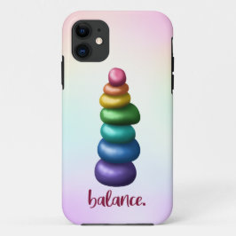 Guthaben an. Rainbow Stacking Stones Phone Case
