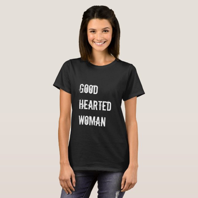 Gutherziges Frauen-Grafik-T-Shirt T-Shirt (Vorne ganz)