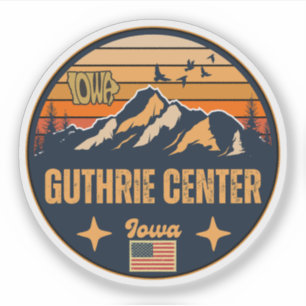 Guthrie Center, Iowa, Vereinigte Staaten Aufkleber