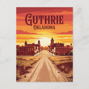 Guthrie USA Postkarte