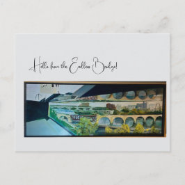 Guthrie's Endless Bridge Postcard Postkarte