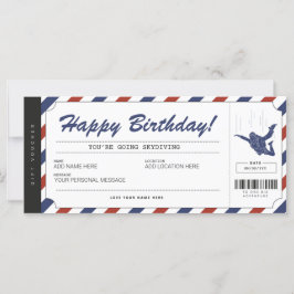Gutschein für das Geschenkgutschein für Skydiving