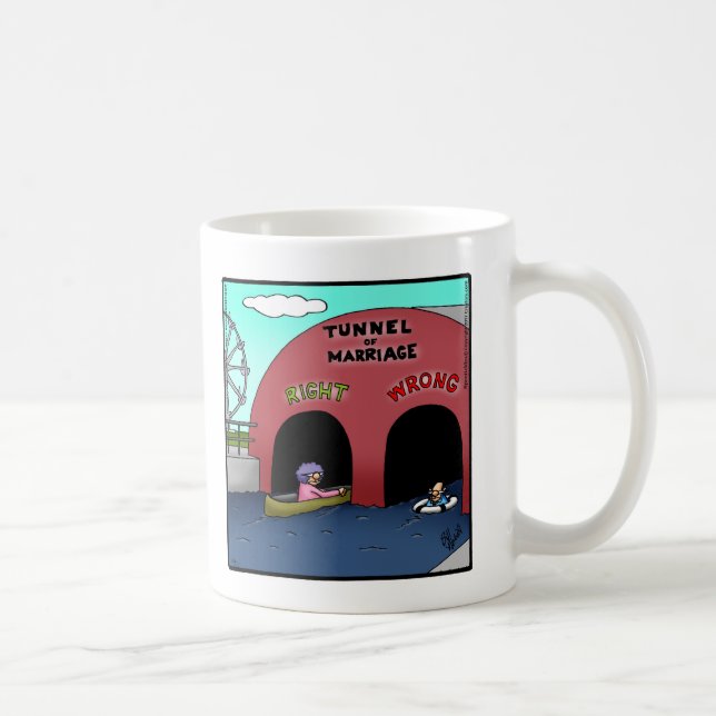 Gutschein für die Tasse des lustigen Tunnels (Rechts)
