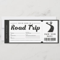 Gutschein für ein Geschenkgutschein für eine Reise