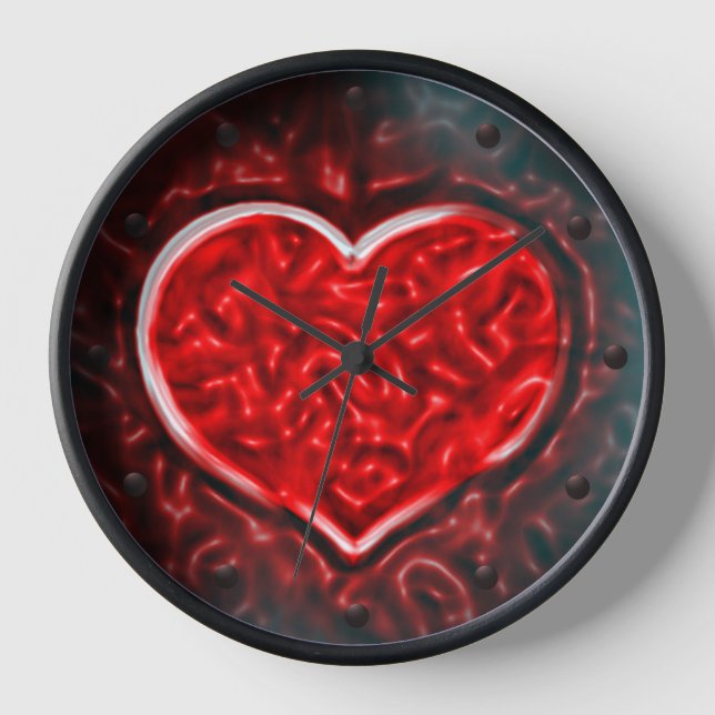 Gutsy Heart Uhr (Vorderseite)