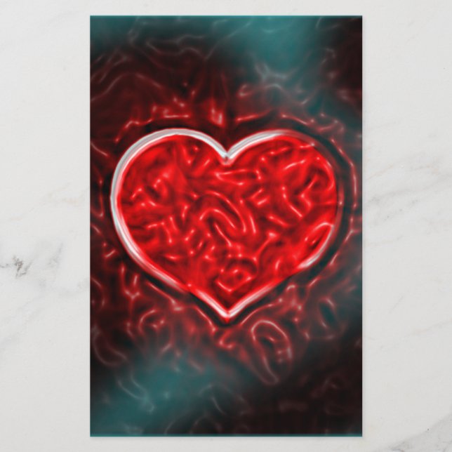 Gutsy Valentine Briefpapier (Vorderseite)