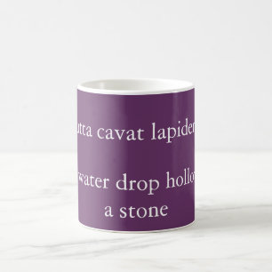 Gutta cavat lapidem kaffeetasse