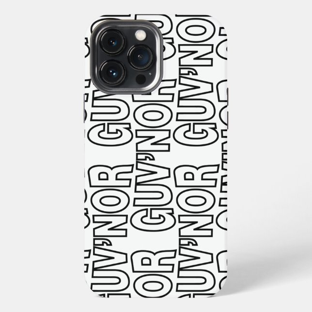GUV'NOR iPhone 13 PRO MAX HÜLLE (Rückseite)
