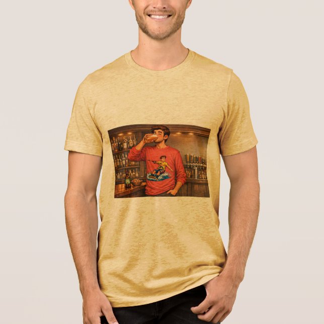 Guy having an IPA with a wakeboard shirt (Vorderseite)