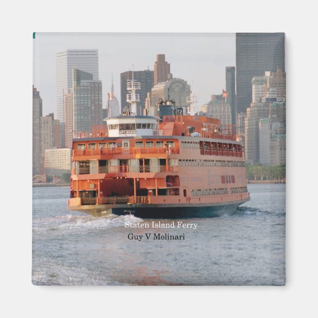 Guy V. Molinari aimant (Devant)