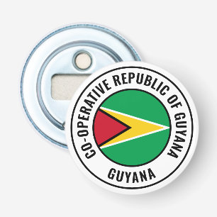 Guyana Flag Gorgeous Patriotic Bottle Opener Flaschenöffner