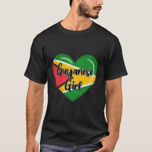 Guyana Flag Shirt für Guyana-Mädchen