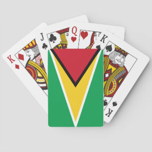Guyana flag spielkarten