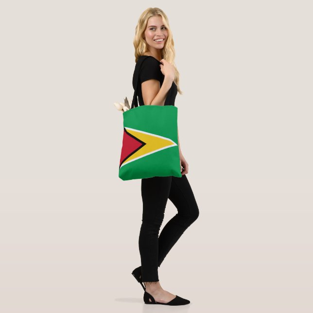 Guyana Flag Tote Bag Tasche (Am Model)
