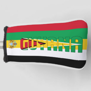 Guyana-Flag Wunderschöne patriotische Golf-Schläge Golf Headcover